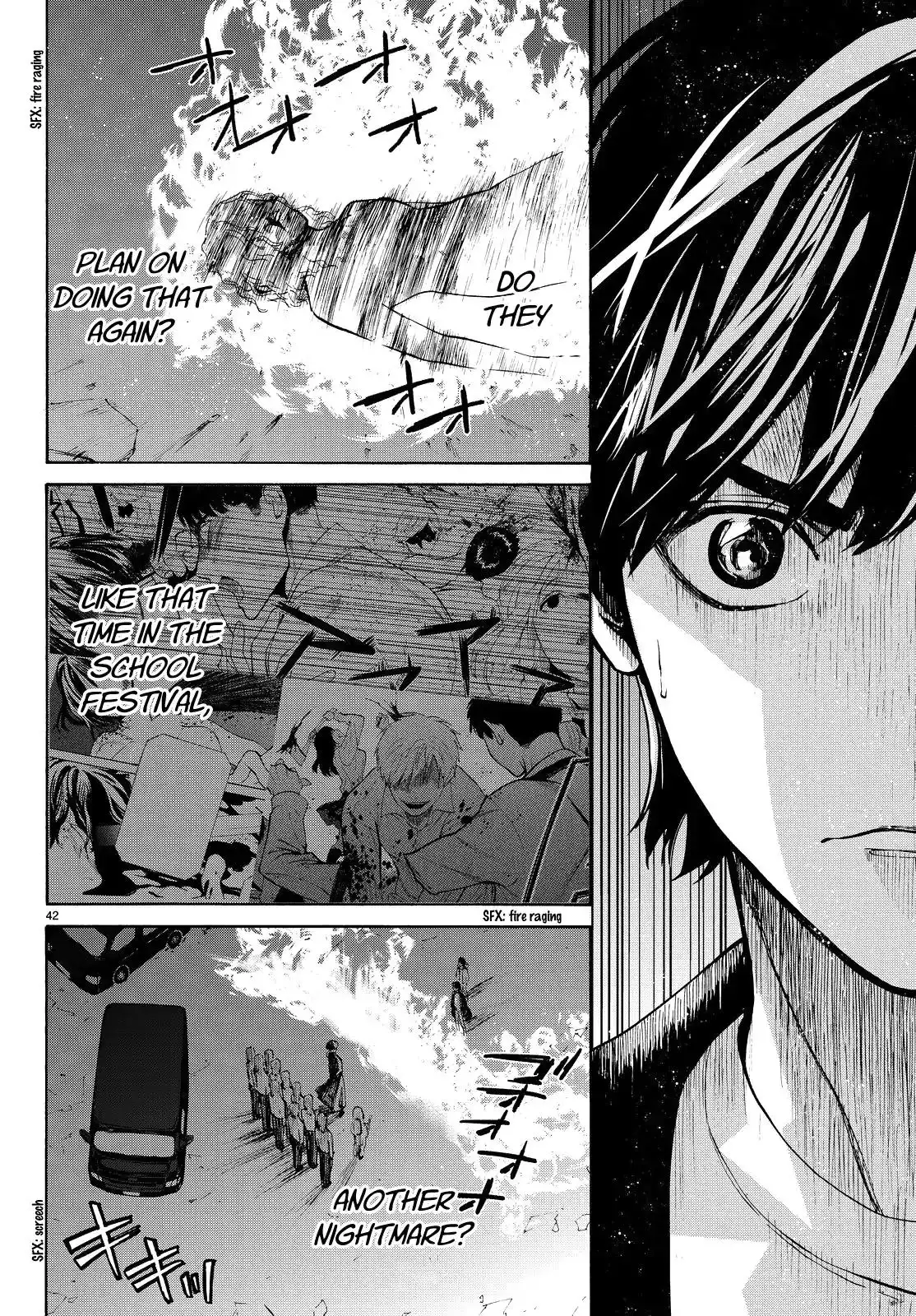 Konya wa Tsuki ga Kirei Desu ga, Toriaezu Shi ne Chapter 23 42